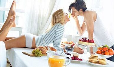 Alimentos para aumentar la potencia masculina